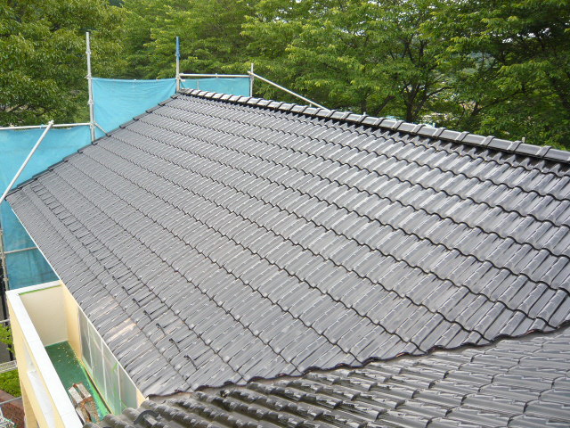屋根のリフォーム施工例